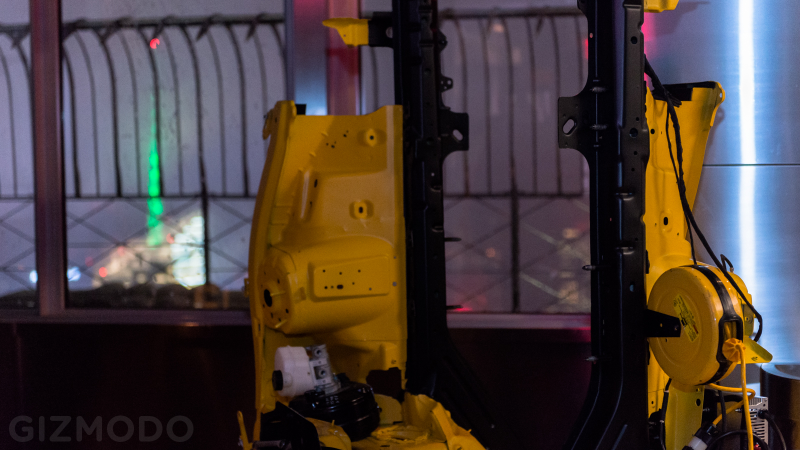 Illustration for article titled Ford Built A Mustang On Top Of The Empire State Building Last Night